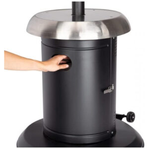 ECTQTDTBLVK90B_6-1 jpg - Aquecedor de Pátio a Gás Extra Grande com Escudo Térmico Cuisinart COH 400, Preto