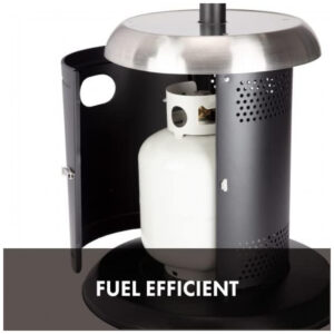 ECTQTDTBLVK90B_7-1 jpg - Aquecedor de Pátio a Gás Extra Grande com Escudo Térmico Cuisinart COH 400, Preto