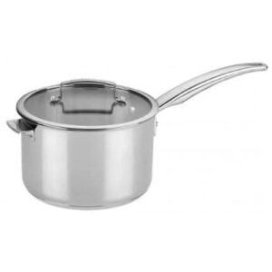 ECTQY86MWHH80B_3 jpg - Conjunto de Panelas e Frigideiras Antiaderentes de Aço Inoxidável, Peças, CUISINART N91 11, Prateado