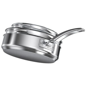 ECTQY86MWHH80B_6 jpg - Conjunto de Panelas e Frigideiras Antiaderentes de Aço Inoxidável, Peças, CUISINART N91 11, Prateado