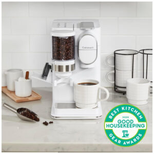 ECTQZKLL1ZFB0B_1 jpg - Máquina de Café Expresso de Dose Única Cuisinart DGB 2W Grind Brew, 110V, Branca