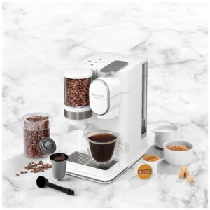 ECTQZKLL1ZFB0B_2 jpg - Máquina de Café Expresso de Dose Única Cuisinart DGB 2W Grind Brew, 110V, Branca