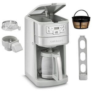 ECTQ2JZT1VNC0B_4 jpg - Cafeteira Automática Programável 12 Xícaras em Aço Inox, 110V Cuisinart DGB 400SS, Branca