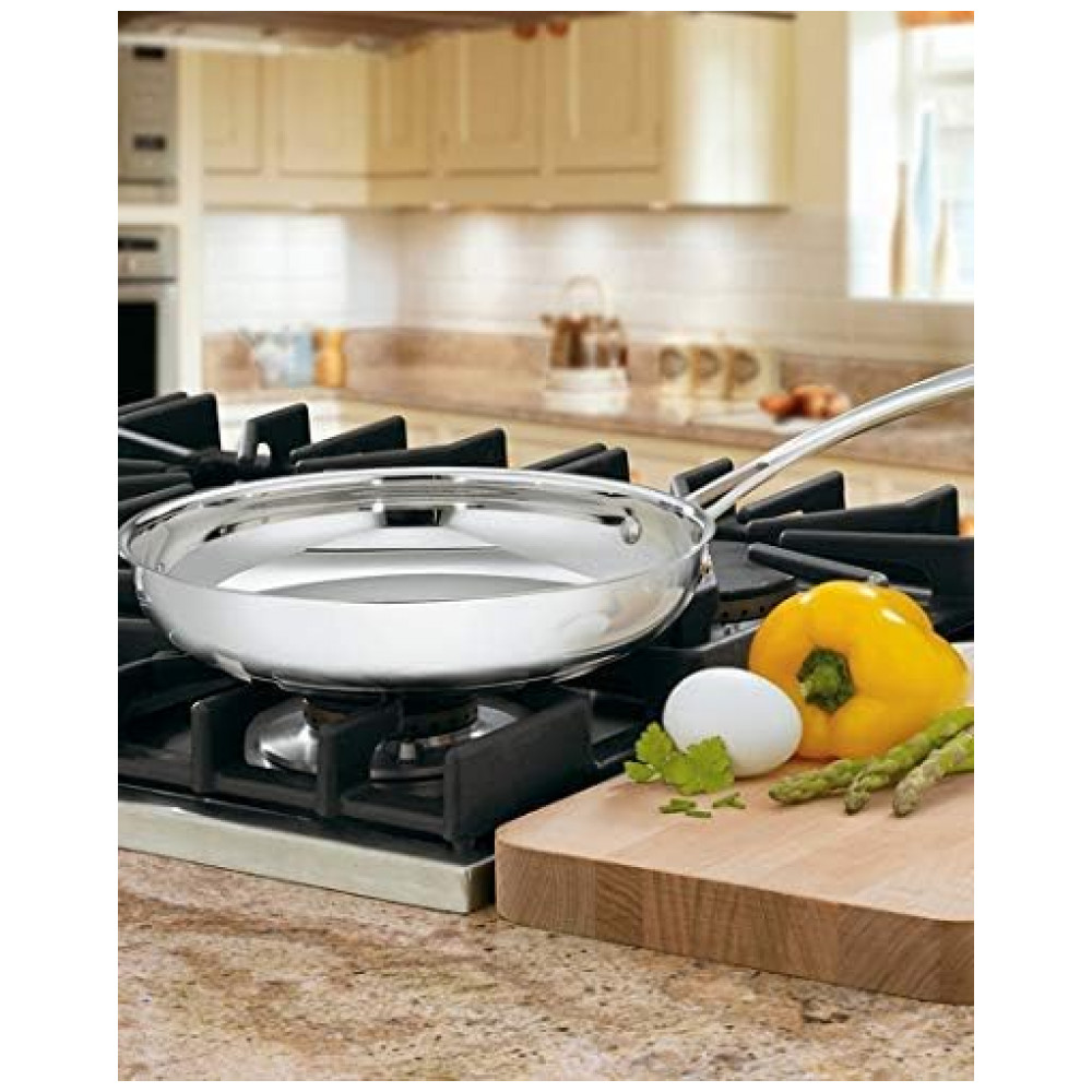 ECTQ4043TC300B_1 jpg - Frigideira Profissional Antiaderente em Aço Inoxidável, Cuisinart 422 24