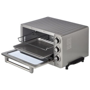 ECTQHX7WL1M10B_0 jpg - Forno Elétrico de Bancada, 1800W, 110v, CUISINART TOB 60N1, Cinza