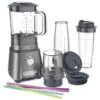 ECTQQ9KVXAM10B_0 jpg - Liquidificador de Bancada com Jarra de 1 Litro e 2 Copos para Viagem, 110V 500W, Cuisinart CPB 380, Cinza Gunmetal