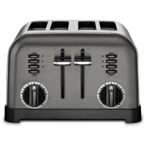 ECTQB38B4C970B_1 jpg - Torradeira Elétrica, Metal Classic, 4 Fatias, Inox, 110v, CUISINART CPT 180BKS, Preto