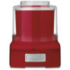 ECTQCPK3A1400B_0 jpg - Sorveteira Isolamento Duplo, CUISINART ICE 21R, Vermelho