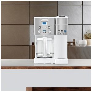 ECTQ1ZCDLT180B_3 jpg - Cafeteira Elétrica Programável, 110v, CUISINART SS 15W, Branco