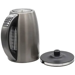 ECTQ8HNK8Y8C0B_0 jpg - Chaleira Elétrica Cuisinart de Aço Inoxidável Sem Fio 1,7 Litros com 6 Temperaturas Programadas Cinza Grafite Escovado
