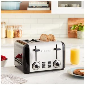 ECTQM0Q118C00B_1 jpg - Torradeira Elétrica, Inoxidável, 4 Fatias, Inox Escovado, 110v, CUISINART CPT 340, Preto