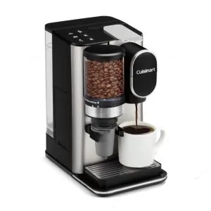 Cuisinart DGB 2SS Inox Máquina de Café Single Serve com Moedor Integrado, 120V