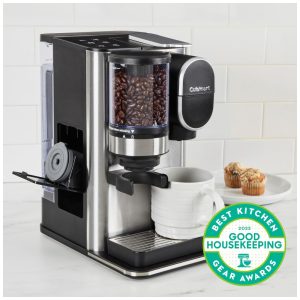 Cuisinart DGB 2SS Inox Máquina de Café Single Serve com Moedor Integrado, 120V