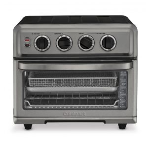 Forno de Convecção e Fritadeira de Ar Cuisinart com Grelha, 1800W 81 Forno de Ar com Função Grelha, Assar, Convecção, Grelhar,