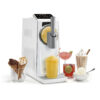 Máquina de Slush Raspadinha Cuisinart ICE 200 6 em 1 Branca 1,6L Sorvete Compressor