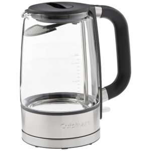Chaleira elétrica, sem fio, CUISINART GK 17, Prateado