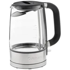 Chaleira elétrica, sem fio, CUISINART GK 17, Prateado