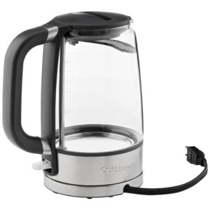 Chaleira elétrica, sem fio, CUISINART GK 17, Prateado