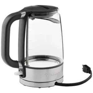 Chaleira elétrica, sem fio, CUISINART GK 17, Prateado