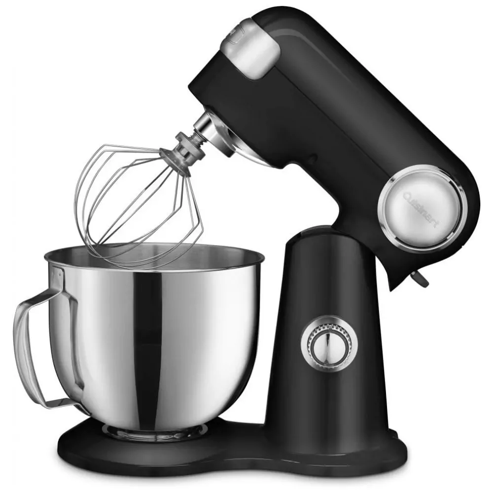 Batedeira 500W, 12Velocidades, 5,2L, CUISINART SM 50BK, Preto